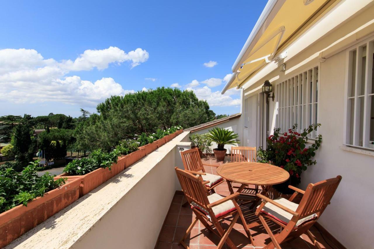 Le Case Di Andrea Piccolomini San Peter - Terrace Flat ローマ エクステリア 写真